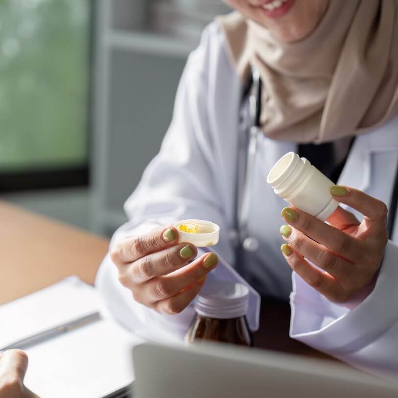 Healthcare professional representing Ampli Pharma vision
